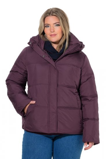 Ulla Popken 851832 Quiltet jakke Brun - Jakker - Dame jakker i store størrelser