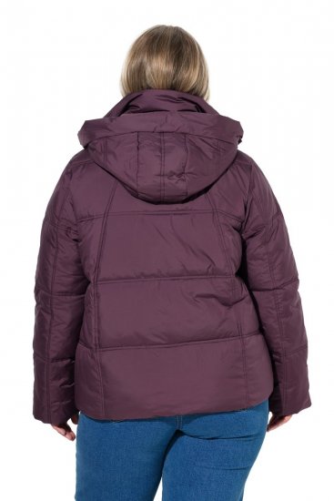 Ulla Popken 851832 Quiltet jakke Brun - Jakker - Dame jakker i store størrelser