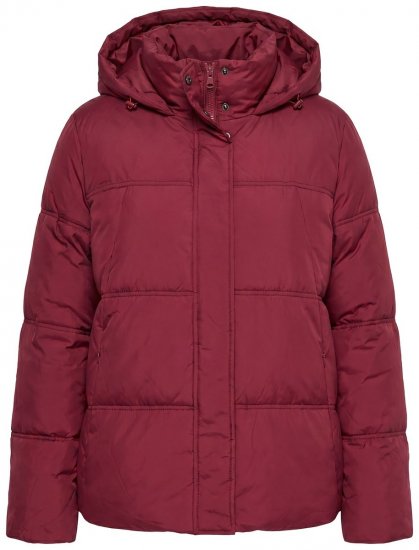 Ulla Popken 851832 Quiltet jakke Rød - Jakker - Dame jakker i store størrelser