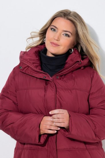 Ulla Popken 851832 Quiltet jakke Rød - Jakker - Dame jakker i store størrelser