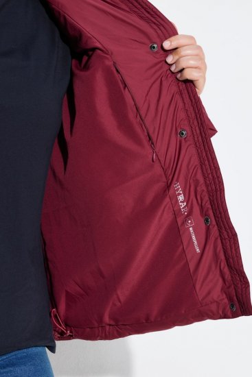 Ulla Popken 851832 Quiltet jakke Rød - Jakker - Dame jakker i store størrelser