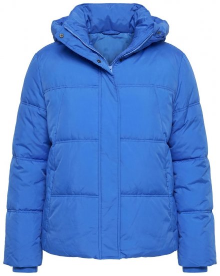Ulla Popken 851832 Quiltet jakke Petrol - Jakker - Dame jakker i store størrelser