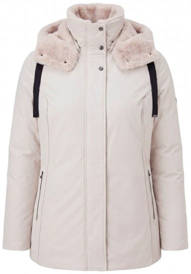 Ulla Popken 851840 Funktionsjakke Sand - Jakker - Dame jakker i store størrelser