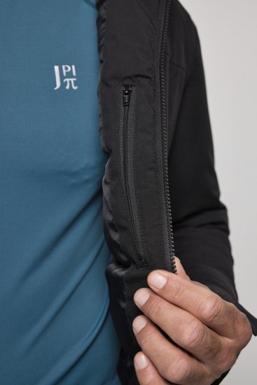 Jay-Pi 852164 Vatteret funktionsjakke Sort - Jakker - Jakker i store størrelser, 2XL- 12XL