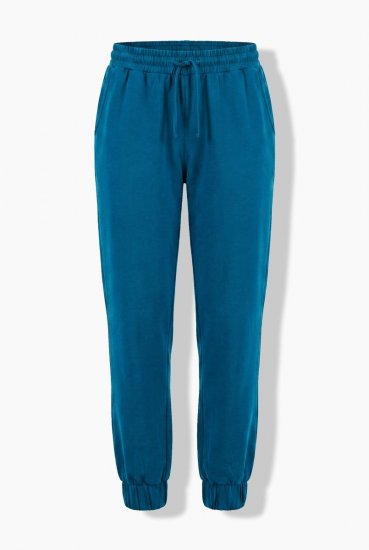 Ulla Popken 852725 Hjemmebukser Petrol - Pyjama/Loungewear - 