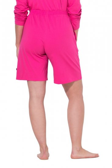 Ulla Popken 852752 Stribede pyjamasshorts 2-pak Rosa - Pyjama/Loungewear - 
