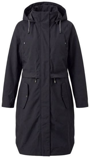 Ulla Popken 852901 Funktionsfrakke Sort - Frakker - Frakker i store størrelser
