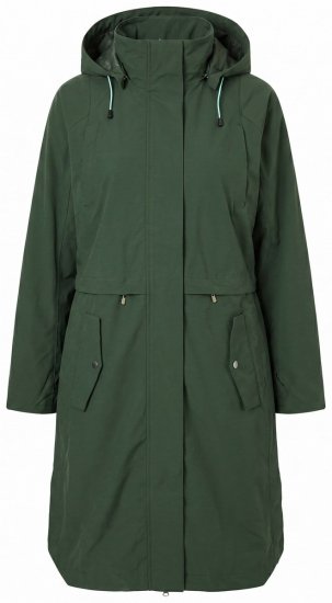 Ulla Popken 852901 Funktionsfrakke Olivengrøn - Frakker - Frakker i store størrelser