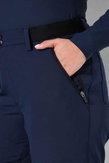 Ulla Popken 853530 Ultralette vandrebukser Mørkeblå - Outdoor - 