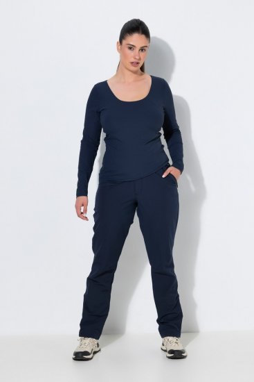 Ulla Popken 853530 Ultralette vandrebukser Mørkeblå - Outdoor - 
