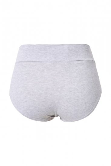 Ulla Popken 853611 Graviditetstrusser Gråmeleret - Trusser - 