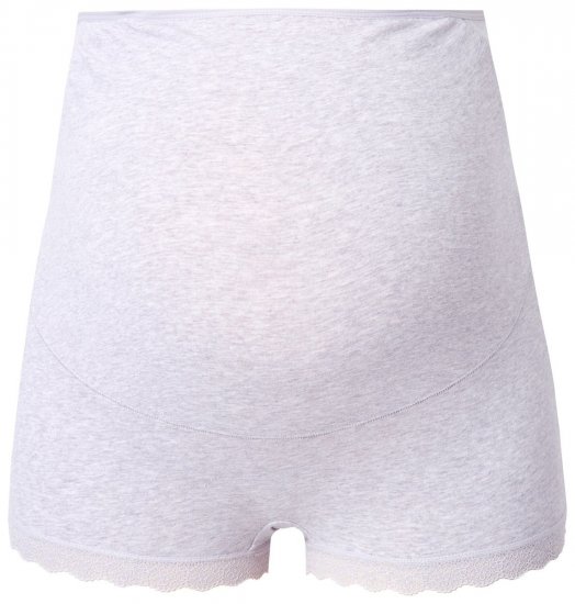 Ulla Popken 853631 Graviditetstrusser med blonde Gråmeleret - Trusser - 