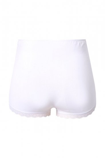 Ulla Popken 853631 Graviditetstrusser med blonde Hvid - Trusser - 