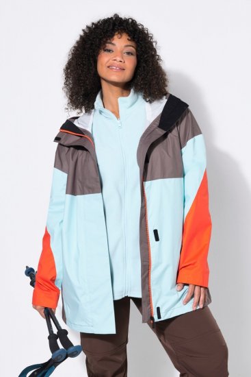 Ulla Popken 855313 Parka Taupe - Frakker - Frakker i store størrelser