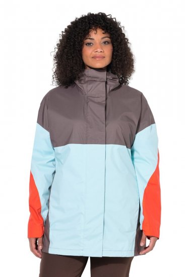 Ulla Popken 855313 Parka Taupe - Frakker - Frakker i store størrelser
