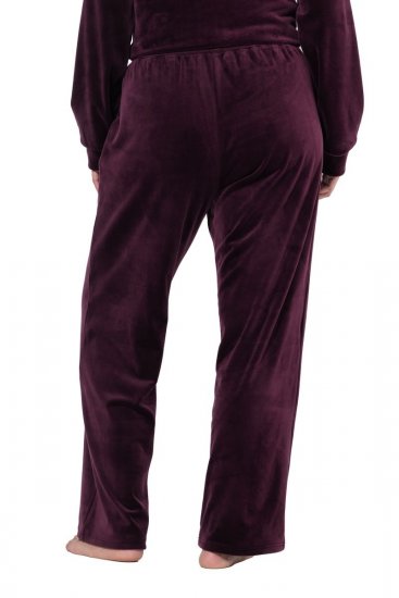 Ulla Popken 856119 Hjemmebukser Blomme - Pyjama/Loungewear - 