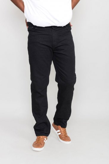 Rockford Comfort Jeans Black TALL SIZES - HERRETØJ MT-6XLT - Tøj til høje mænd