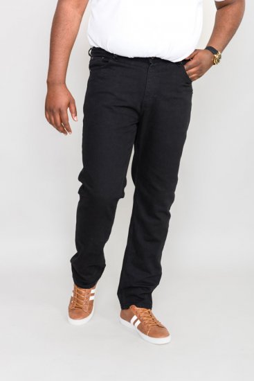 Rockford Comfort Jeans Black TALL SIZES - HERRETØJ MT-6XLT - Tøj til høje mænd