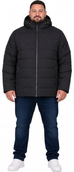 Dobsom Torino Jakke Sort - Sportstøj & outdoor - Sportstøj i store størrelser til mænd