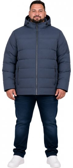 Dobsom Torino Jakke Stone - Sportstøj & outdoor - Sportstøj i store størrelser til mænd