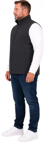 Dobsom Sestri Vest Sort - Sportstøj & outdoor - Sportstøj i store størrelser til mænd