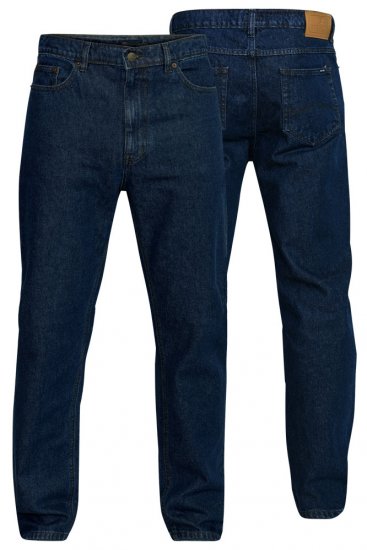 Rockford Comfort Jeans Indigo - Jeans og bukser - Herrejeans og bukser i store størrelser W40-W70