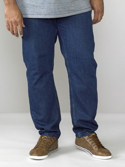 Rockford Comfort Jeans Indigo - Jeans og bukser - Herrejeans og bukser i store størrelser W40-W70