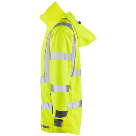 Leo Eastleigh Ecoviz 10K Performance Breathable Anorak Hi-Vis Yellow - Arbejdstøj - Arbejdstøj i store størrelser