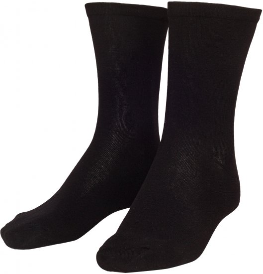 Adamo Adrian Sensitive-socks Black 2-pack - Undertøj og badetøj - Badetøj og Undertøj i store størrelser 