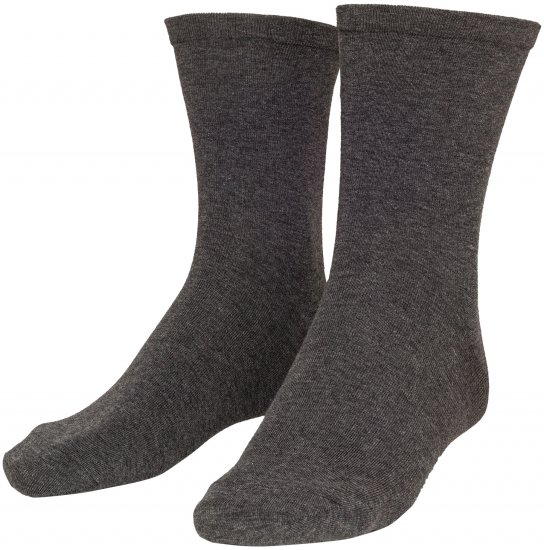 Adamo Adrian Sensitive-socks Charcoal 2-pack - Undertøj og badetøj - Badetøj og Undertøj i store størrelser 