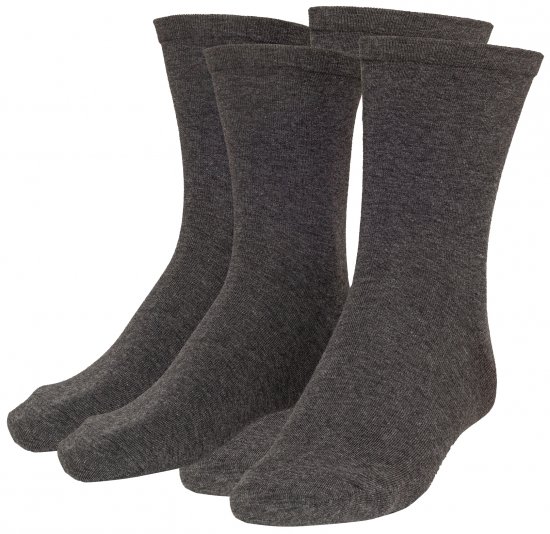Adamo Adrian Sensitive-socks Charcoal 2-pack - Undertøj og badetøj - Badetøj og Undertøj i store størrelser 