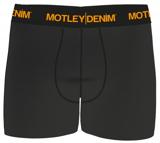 Motley Denim Amsterdam Boxershorts Charcoal 2-pack - Undertøj og badetøj - Badetøj og Undertøj i store størrelser 