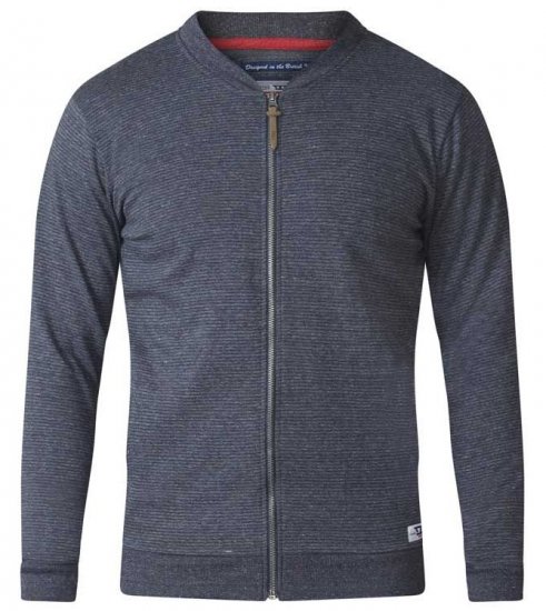 D555 Arnie Sweatshirt With Pocket Charcoal - Trøjer og hættetrøjer - Trøjer og Hættetrøjer i store størrelser - 2XL-14XL