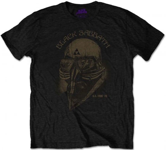 Black Sabbath US Tour -78 T-shirt - T-shirts - T-shirts i store størrelser - 2XL-14XL