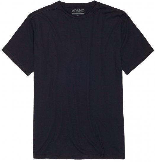 Adamo Bud Regular fit Heavy weight T-shirt Navy - T-shirts - T-shirts i store størrelser - 2XL-14XL