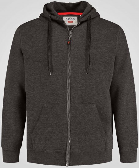 D555 Cantor Hættetrøje Grå - Trøjer og hættetrøjer - Trøjer og Hættetrøjer i store størrelser - 2XL-14XL