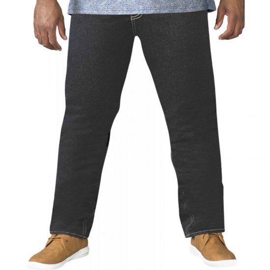 D555 Cedric Tapered Fit Stretch Jeans Indigo TALL SIZES - HERRETØJ MT-6XLT - Tøj til høje mænd