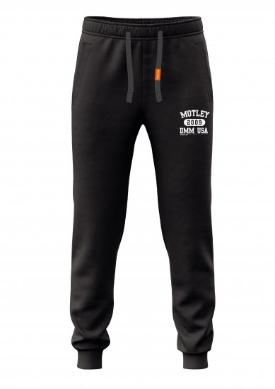 Motley Denim Cork Sweatpants Black - Joggingbukser og shorts - Sweatpants og Sweatshorts 2XL-8XL