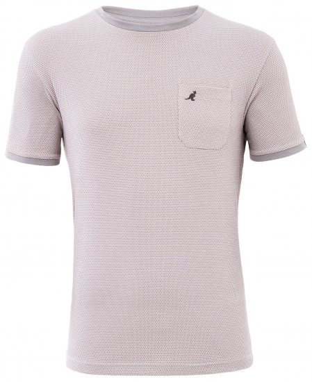 Kangol Cosmo T-shirt Grey - T-shirts - T-shirts i store størrelser - 2XL-14XL