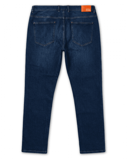 Motley Denim Soho 5-Pocket Jeans Dark Wash - Jeans og bukser - Herrejeans og bukser i store størrelser W40-W70