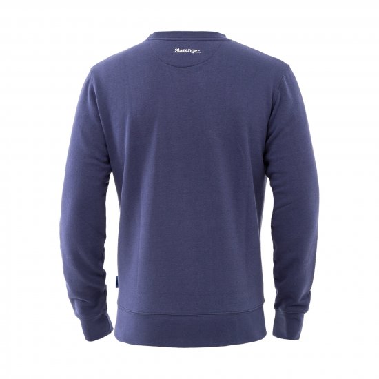 Slazenger Dean Sweatshirt Navy - Trøjer og hættetrøjer - Trøjer og Hættetrøjer i store størrelser - 2XL-14XL