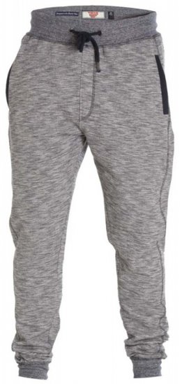 D555 Denzel Sweatpants Grey - Joggingbukser og shorts - Sweatpants og Sweatshorts 2XL-12XL