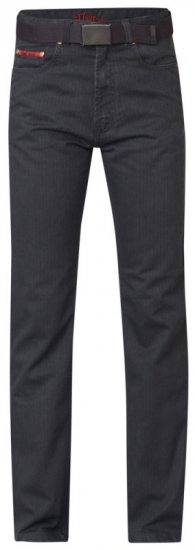 Duke Canary Bedford cord-bukser Charcoal - Jeans og Bukser - Herrejeans og bukser i store størrelser W40-W70