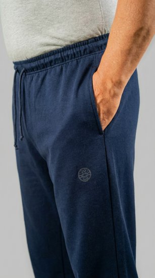 20 Nodi Grecale Stretch Fleece Cotton Sports Pants with Enzyme and Soft Touch Treatment Navy - Joggingbukser og shorts - Sweatpants og Sweatshorts 2XL-12XL