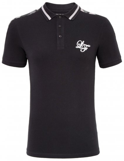 Loyalty & Faith Element Polo Black - Polotrøjer - Polotrøjer 2XL-8XL
