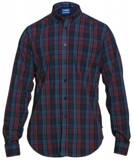 D555 Enderby Long Sleeve Shirt - Skjorter - Skjorter til store mænd 2XL- 8XL