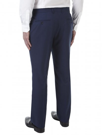 Skopes Kennedy Habitbukser Royal Blue - Jeans og bukser - Herrejeans og bukser i store størrelser W40-W70