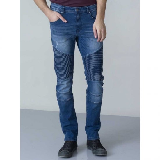 D555 Abrams Biker Style Jeans - Jeans og bukser - Herrejeans og bukser i store størrelser W40-W70