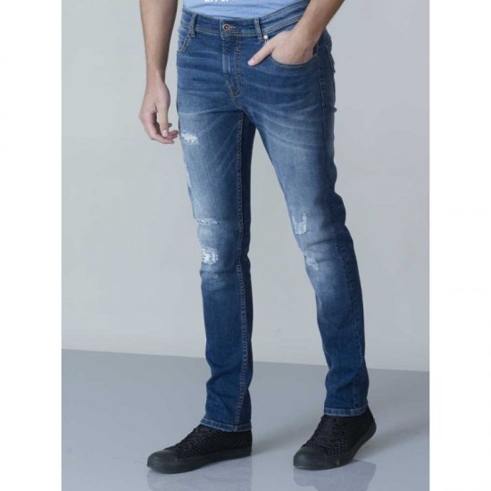D555 Asher 1959 Stretch Jeans with rips - Jeans og bukser - Herrejeans og bukser i store størrelser W40-W70