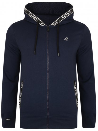 Kangol Foray Hoodie Navy - Trøjer og hættetrøjer - Trøjer og Hættetrøjer i store størrelser - 2XL-14XL